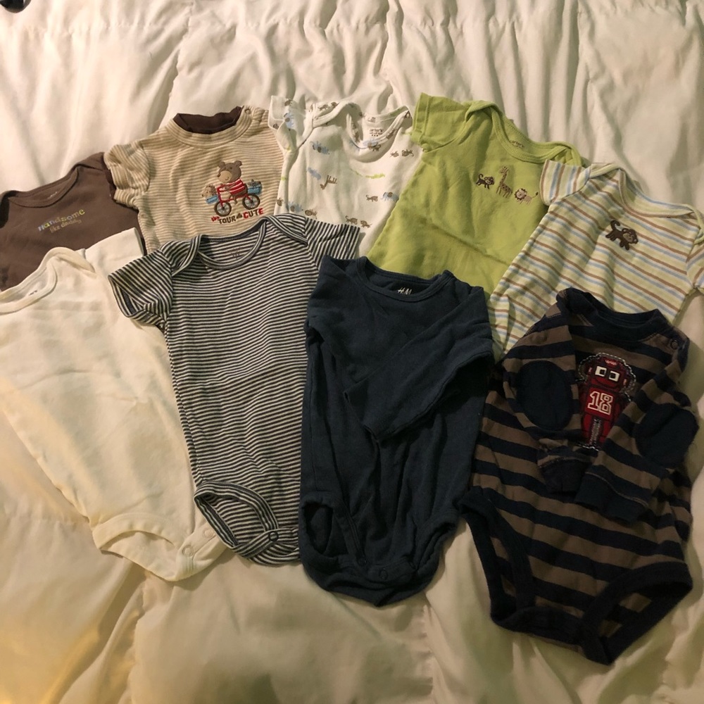 Baby boy onesies